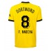 Billige Borussia Dortmund Felix Nmecha #8 Hjemmebane Fodboldtrøjer 2023-24 Kortærmet
